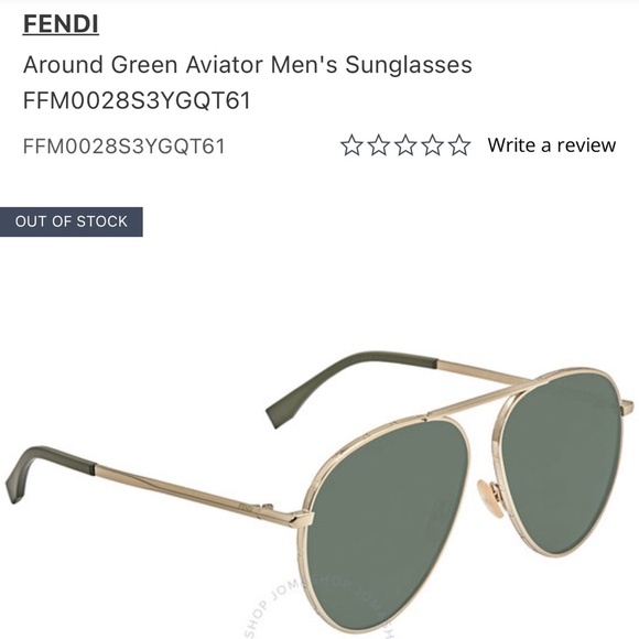 ISO FENDI SUNGLASSES - Picture 1 of 2